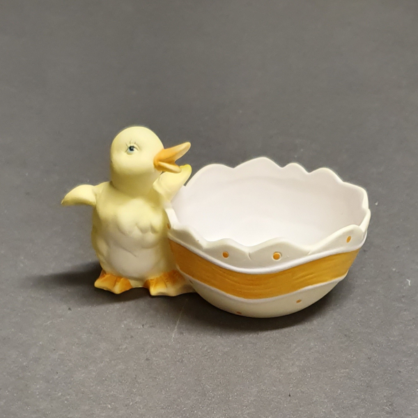 kleine Keramikschale mit Ente